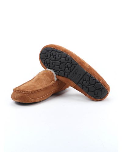ugg ascot faux fur driver loafer