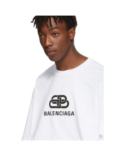 balenciaga tshirt white