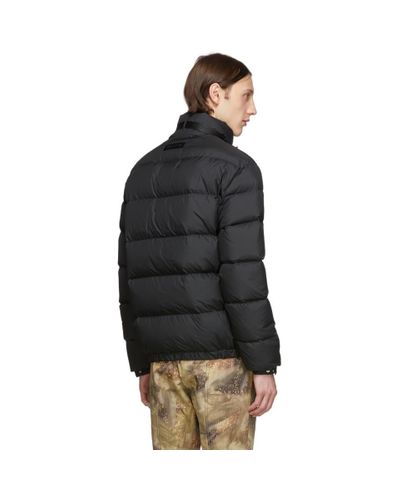 1017 ALYX 9SM Synthetic Black Down Classic Puffer Jacket for Men 