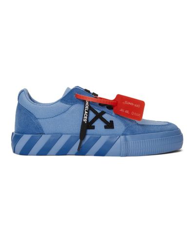 vulc canvas trainers off white