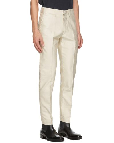 Tom Ford Denim Off- Japanese Selvedge Military Chino Trousers for 