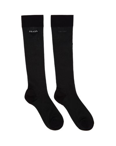 prada technical nylon socks