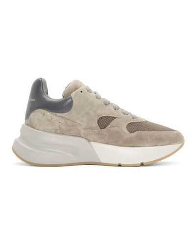 alexander mcqueen sneakers beige