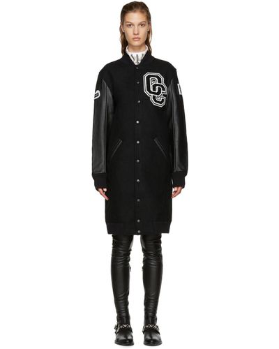 opening ceremony long varsity jacket