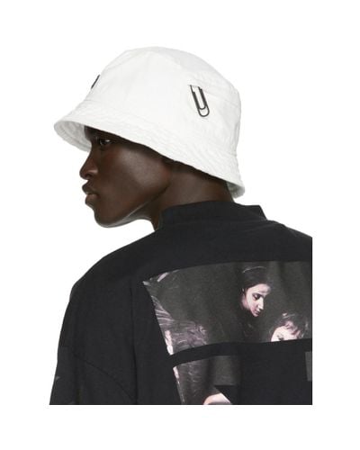 White Arrows Bucket Hat 