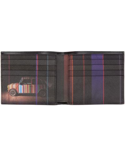 Paul Smith Leather Black Mini Cooper Wallet for Men - Lyst