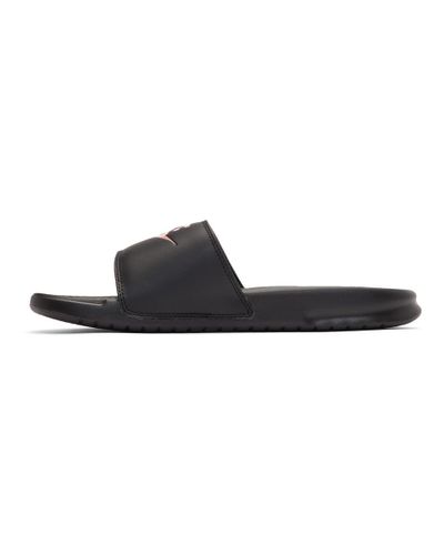 Nike Black And Rose Gold Benassi Just 