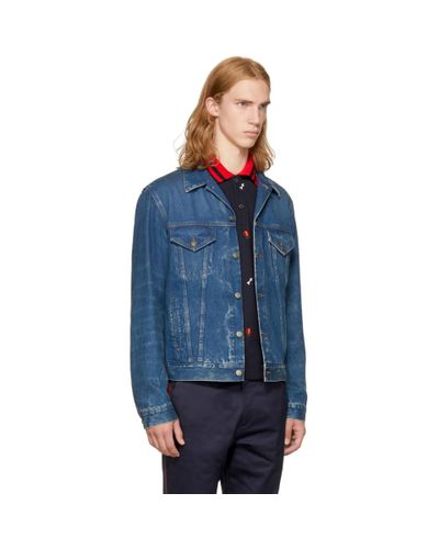 gucci loved denim jacket