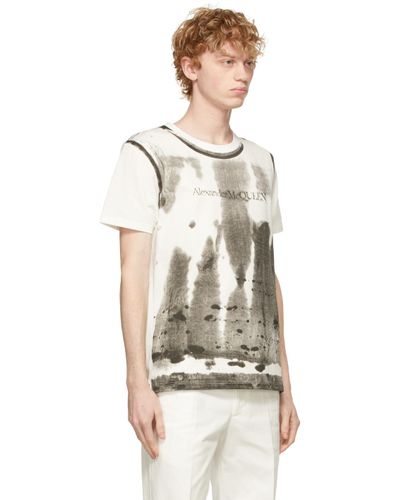 Alexander McQueen Oversized white leather sneakers - Harvey Nichols