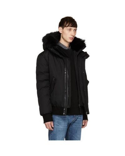 black mackage jacket