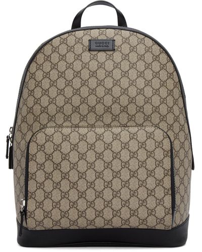 gucci web backpack