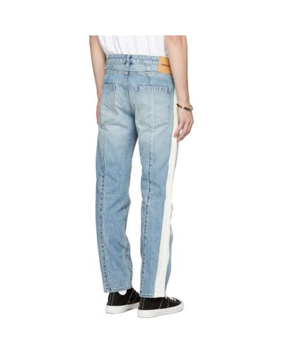 Ambush Denim Blue Nobo Stripe Jeans for Men - Lyst