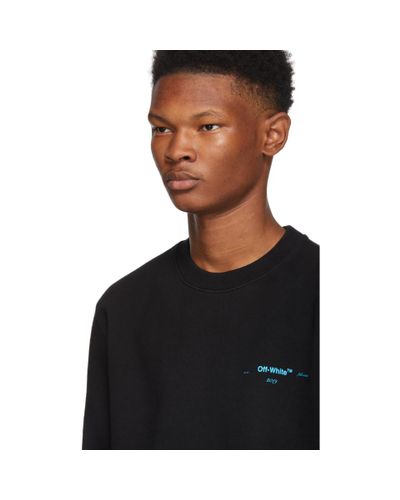 off white gradient crewneck