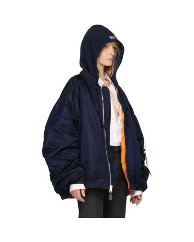vetements alpha industries jacket