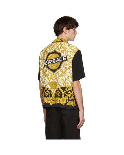 versace bowling shirt