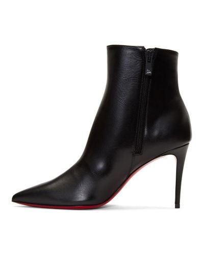 Christian Louboutin Leather Black So Kate 85 Boots - Lyst