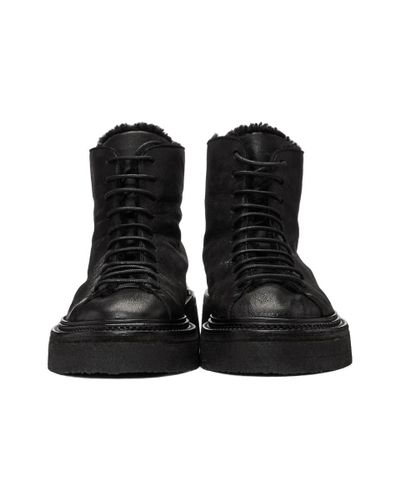 marsell platform boots