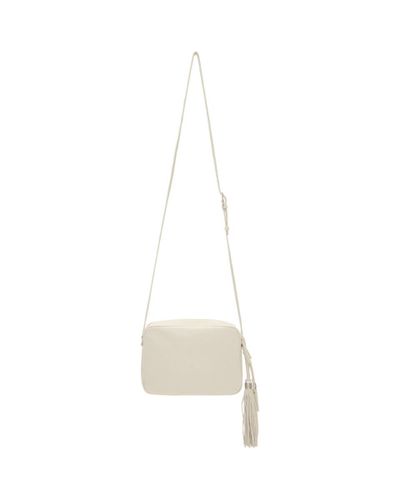 ysl lou camera bag white