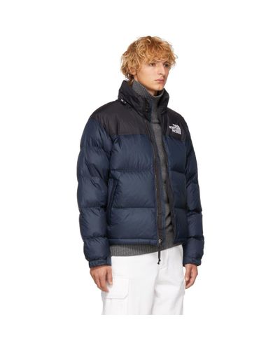 the north face doudoune bleu marine