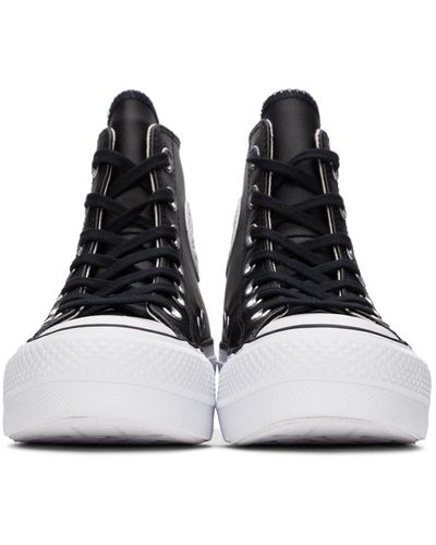 chuck taylor all star lift leather high top