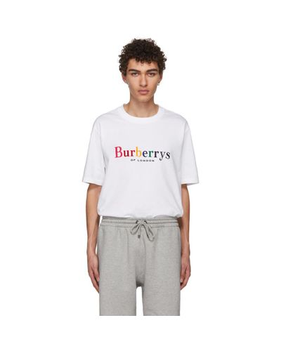 burberry tee rainbow