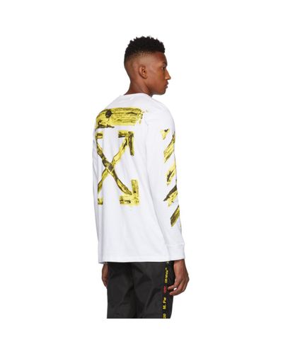 off white t shirt ssense