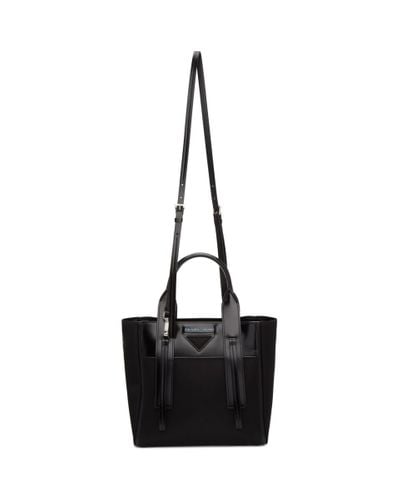 Prada Synthetic Milano Handbag Black - Lyst