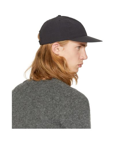 Paa Synthetic Black Floppy Ball Cap for 