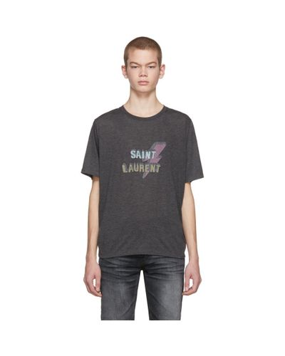 saint laurent lightning tee