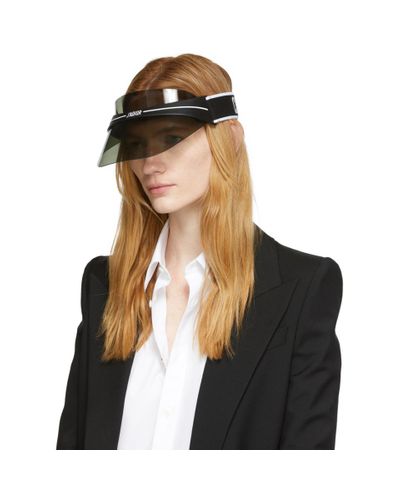 dior black visor