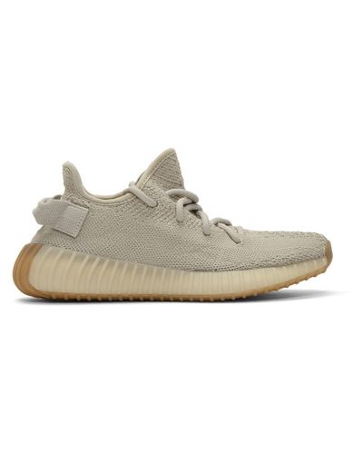 Yeezy Rubber Beige Boost 350 V2 Sneakers in Natural for Men | Lyst
