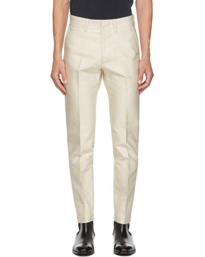 Tom Ford Denim Off- Japanese Selvedge Military Chino Trousers for 