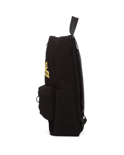off white firetape backpack
