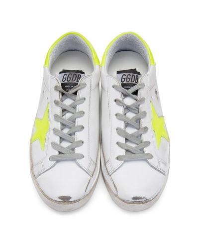 superstar jaune fluo