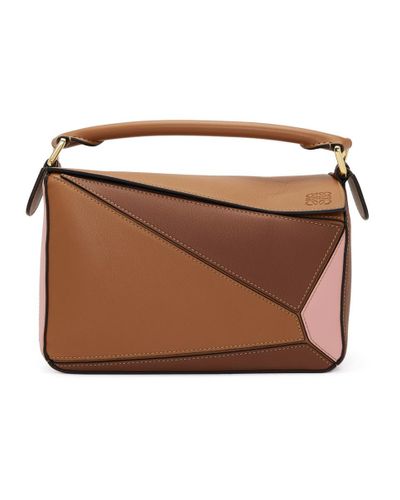loewe puzzle tan small