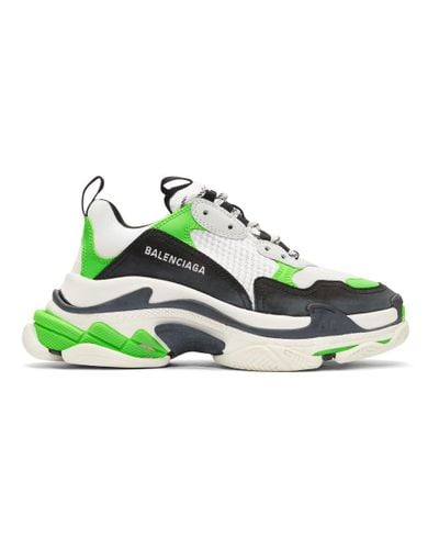 balenciaga triple s verte