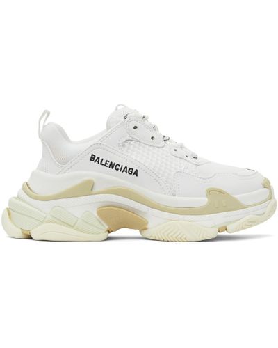 Кроссовки Balenciaga Triple s белые