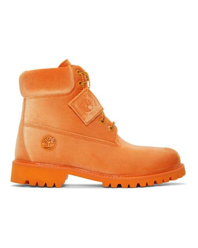 timberland x off white stockx