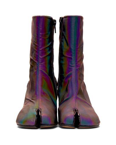 reflective tabi boots
