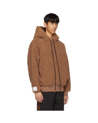 teddy hoodie jacket