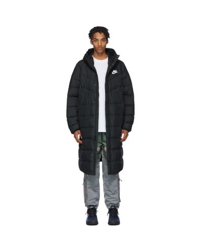 nike down filled hooded jacket