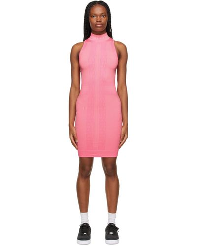Nike Synthetic Sportswear Air Seamless Dress in Pink - Lyst