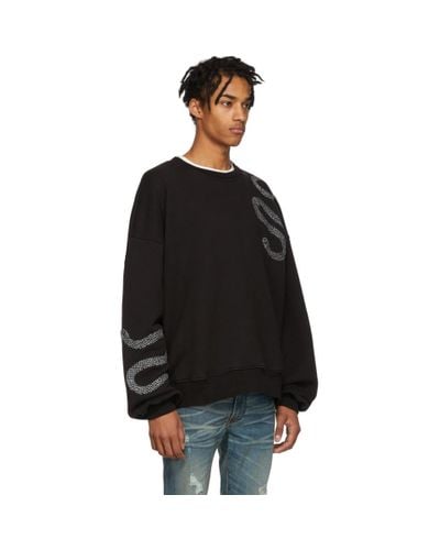 amiri snake sweater