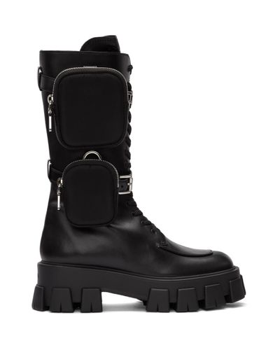 black prada boots