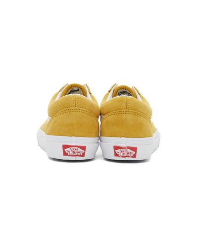 vans yellow with flowers