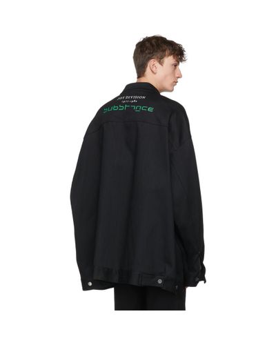 raf simons joy division denim jacket