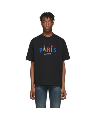 balenciaga paris shirt