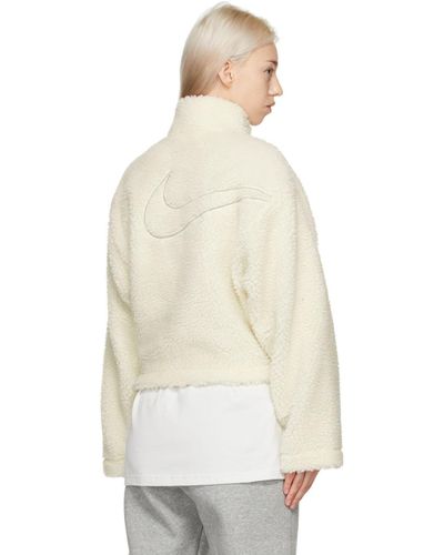 Off-white Sherpa Swoosh Jacket 