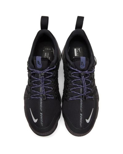 nike air vapormax black and purple