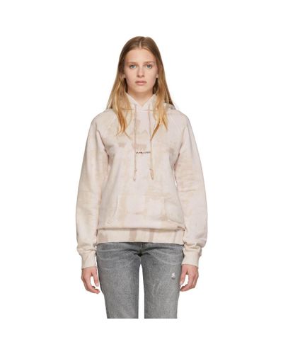 saint laurent tie dye hoodie
